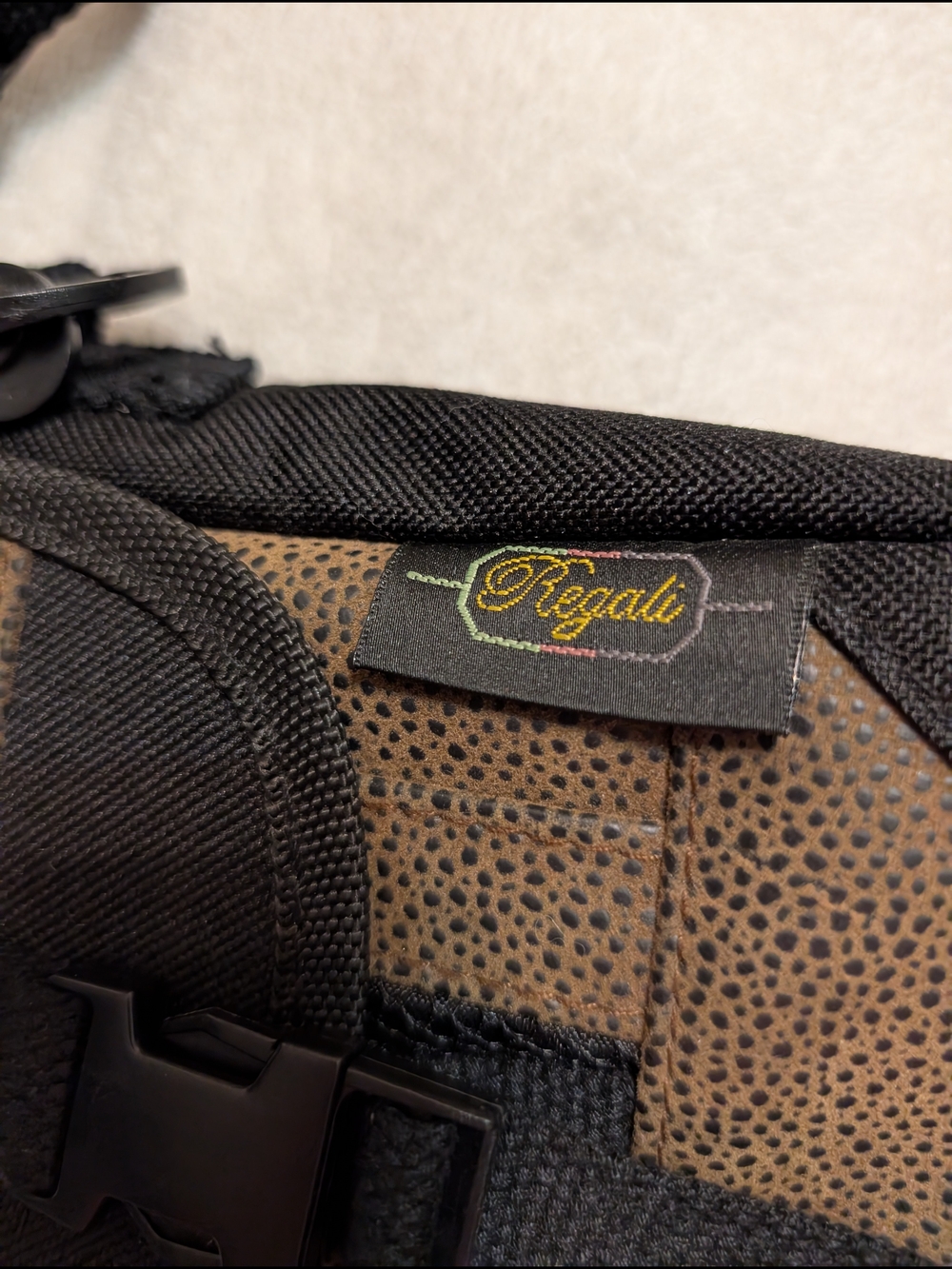 Black and Brown Accessory/Camera Crossbody Bag